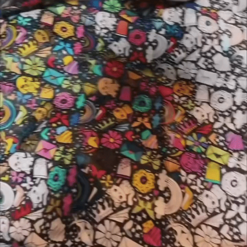 Colouring the blanket