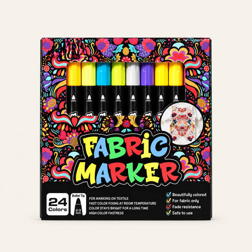 Snuggle It fabric markers 24 pack